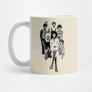 Retro Funk Soul Music Band Mug